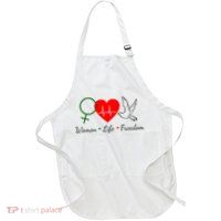 Women Life Freedom Equality Apron