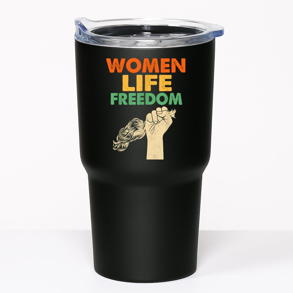 Women Life Freedom Iran Feminist Vintage Tumbler