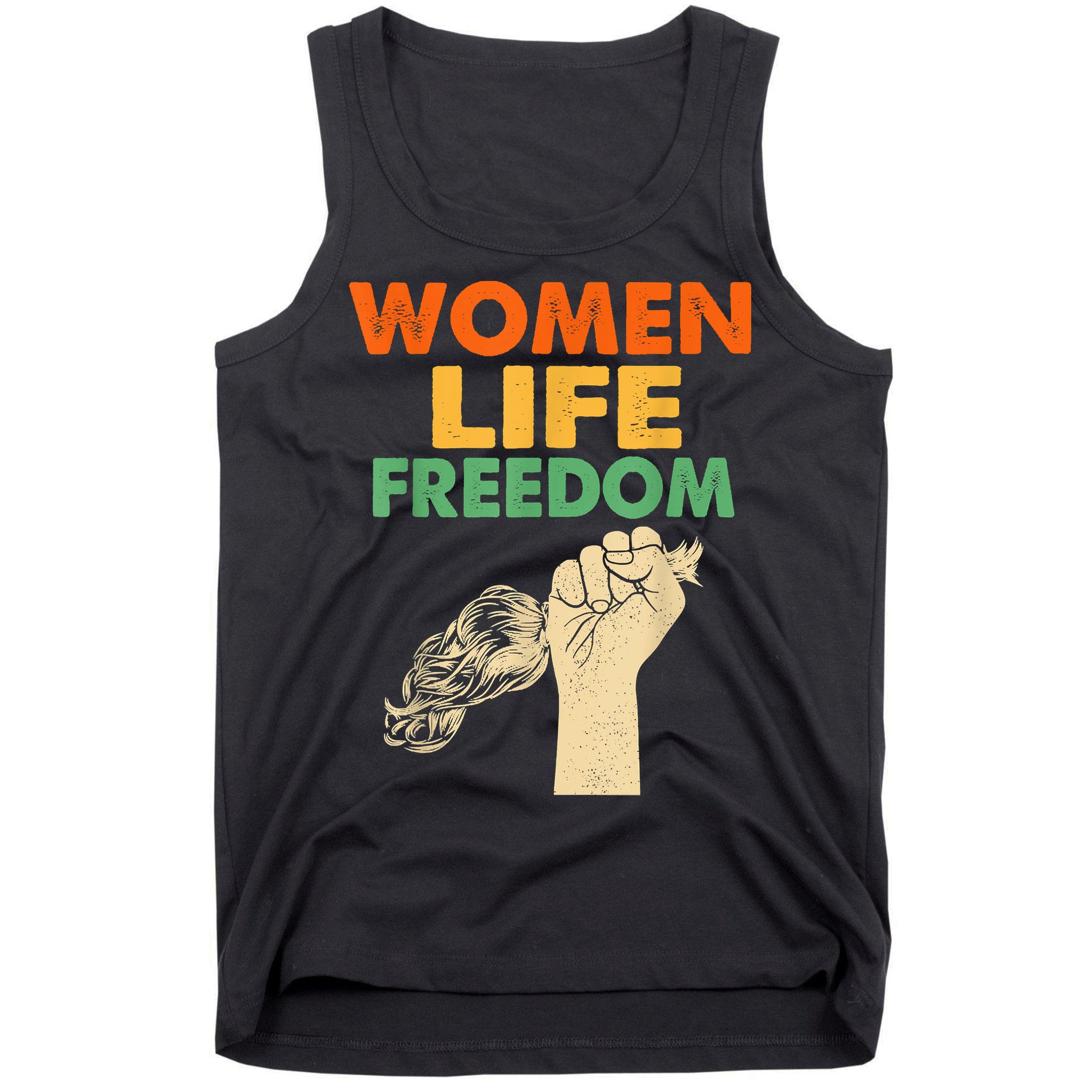 Women Life Freedom Iran Feminist Vintage Tank Top