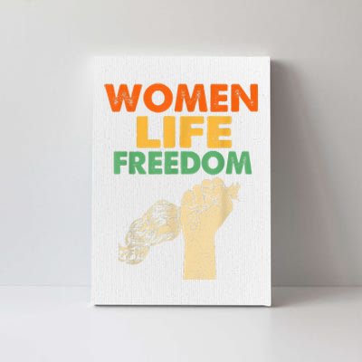 Women Life Freedom Iran Feminist Vintage Canvas