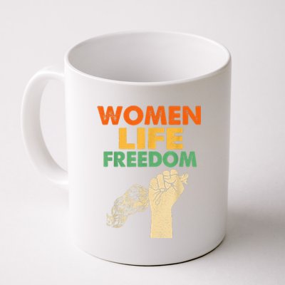 Women Life Freedom Iran Feminist Vintage Coffee Mug