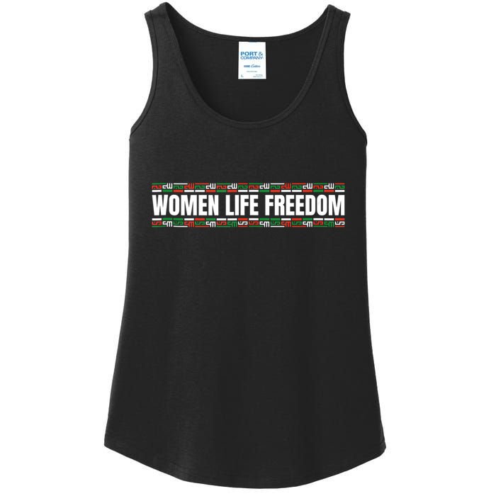 Women Life Freedom Design For Iranian Ladies Essential Tank