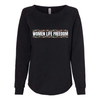 Women Life Freedom Design For Iranian Womens California Wash Sweatshirt