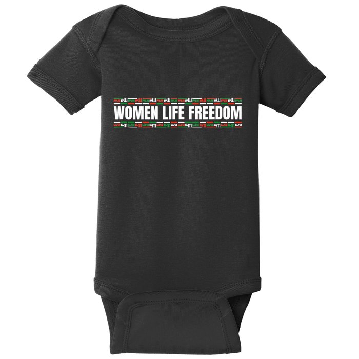 Women Life Freedom Design For Iranian Baby Bodysuit