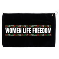 Women Life Freedom Design For Iranian Grommeted Golf Towel