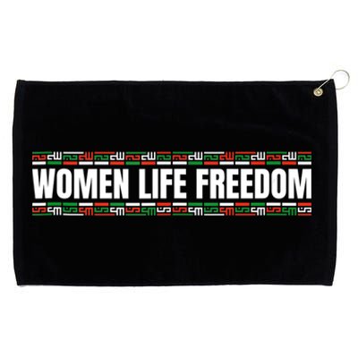 Women Life Freedom Design For Iranian Grommeted Golf Towel