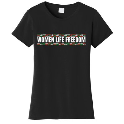 Women Life Freedom Design For Iranian Women's T-Shirt