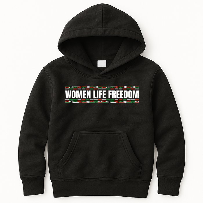 Women Life Freedom Design For Iranian Kids Hoodie