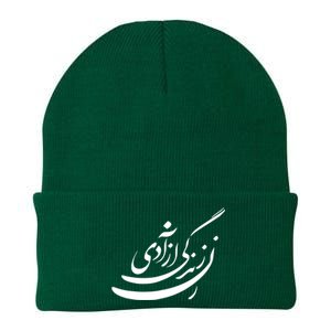 Women Life Freedom In Farsi, Zan Zendegi Azadi Knit Cap Winter Beanie