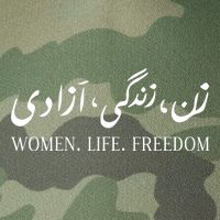Wo Life Freedom Zan Zendegi Azadi Farsi Calligraphy Legacy Tie Dye Trucker Hat
