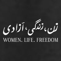 Wo Life Freedom Zan Zendegi Azadi Farsi Calligraphy Golf Towel