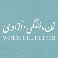 Wo Life Freedom Zan Zendegi Azadi Farsi Calligraphy Sueded Cloud Jersey T-Shirt