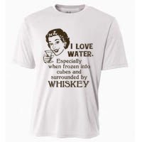 Whiskey Lovers Funny Retro Gag Gift Novelty Graphic Cooling Performance Crew T-Shirt