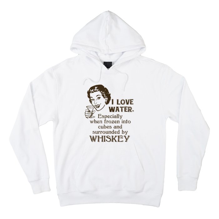 Whiskey Lovers Funny Retro Gag Gift Novelty Graphic Hoodie