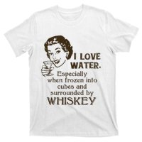 Whiskey Lovers Funny Retro Gag Gift Novelty Graphic T-Shirt