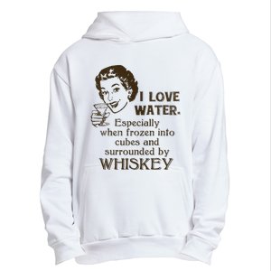 Whiskey Lovers Funny Retro Gag Gift Novelty Graphic Urban Pullover Hoodie