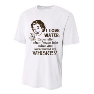 Whiskey Lovers Funny Retro Gag Gift Novelty Graphic Performance Sprint T-Shirt