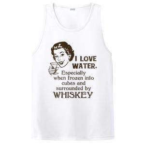 Whiskey Lovers Funny Retro Gag Gift Novelty Graphic PosiCharge Competitor Tank