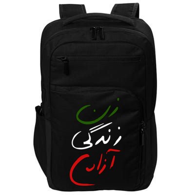 Women Life Freedom Iran Justice For Mahsa Amini Impact Tech Backpack