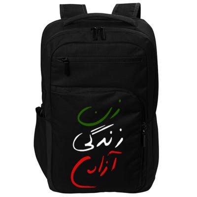 Women Life Freedom Iran Justice For Mahsa Amini Impact Tech Backpack