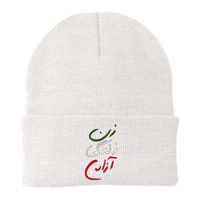 Women Life Freedom Iran Justice For Mahsa Amini Knit Cap Winter Beanie