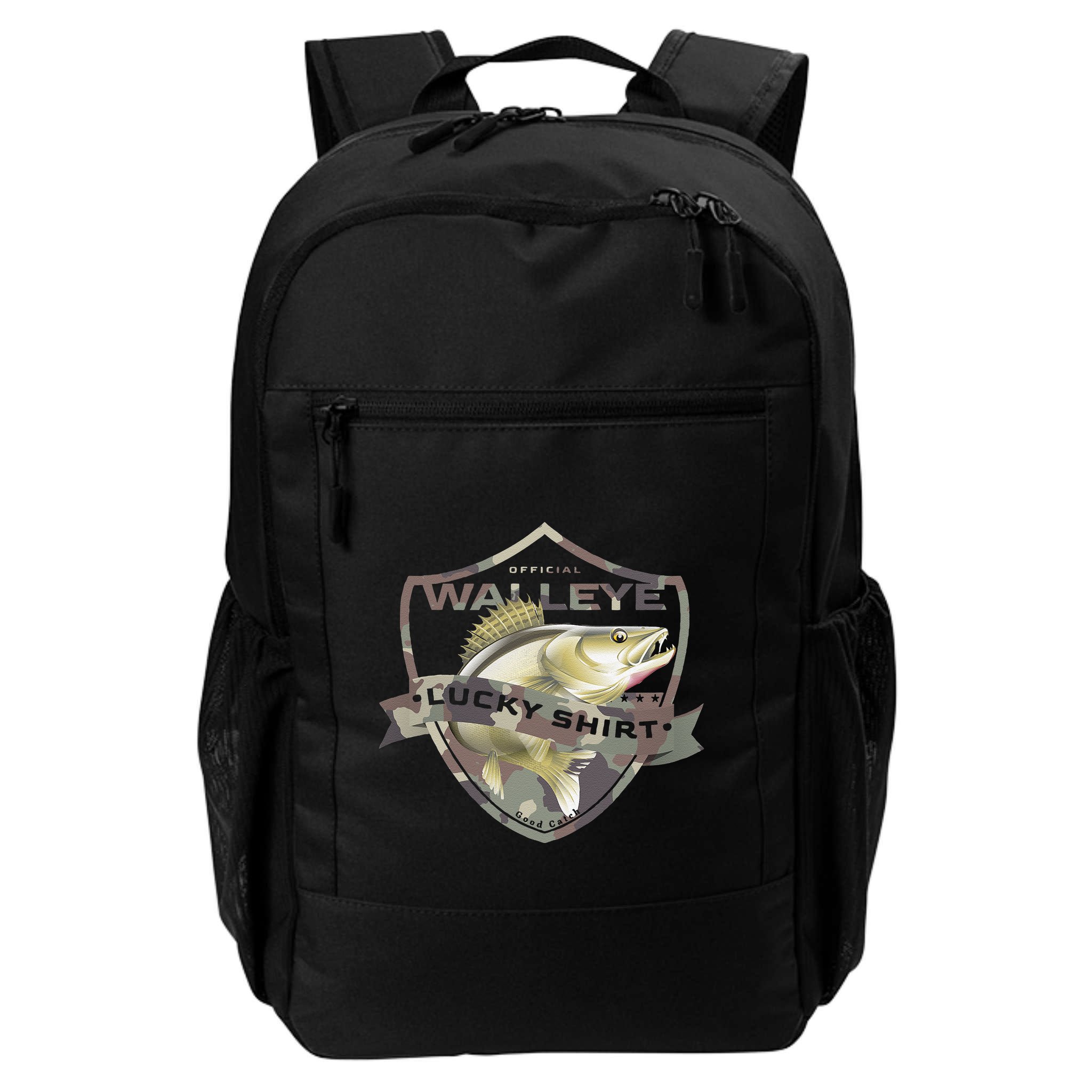 Walleye Lucky Funny Accessories To Walleye Fishing Backpack