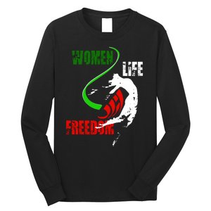 Women Life Freedom Iran Protest Long Sleeve Shirt