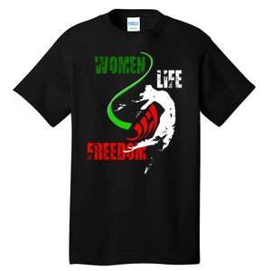 Women Life Freedom Iran Protest Tall T-Shirt