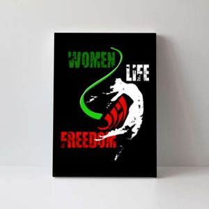 Women Life Freedom Iran Protest Canvas