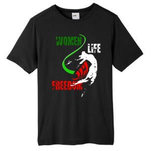 Women Life Freedom Iran Protest Tall Fusion ChromaSoft Performance T-Shirt