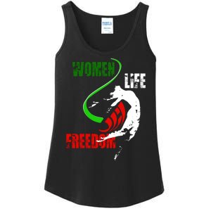 Women Life Freedom Iran Protest Ladies Essential Tank