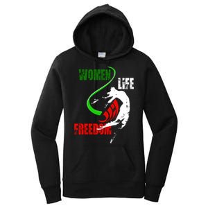 Women Life Freedom Iran Protest Women's Pullover Hoodie