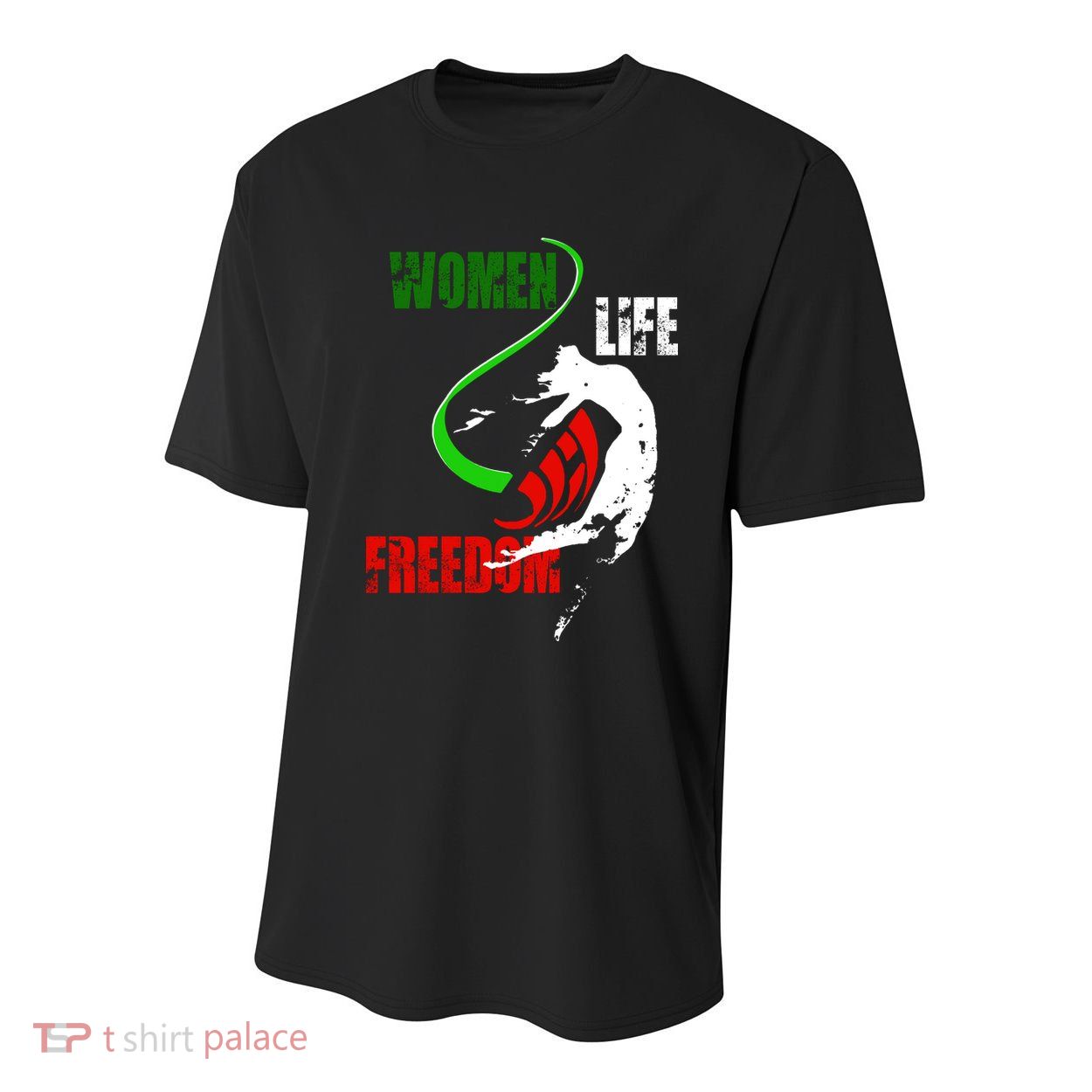 Women Life Freedom Iran Protest Youth Performance Sprint T-Shirt