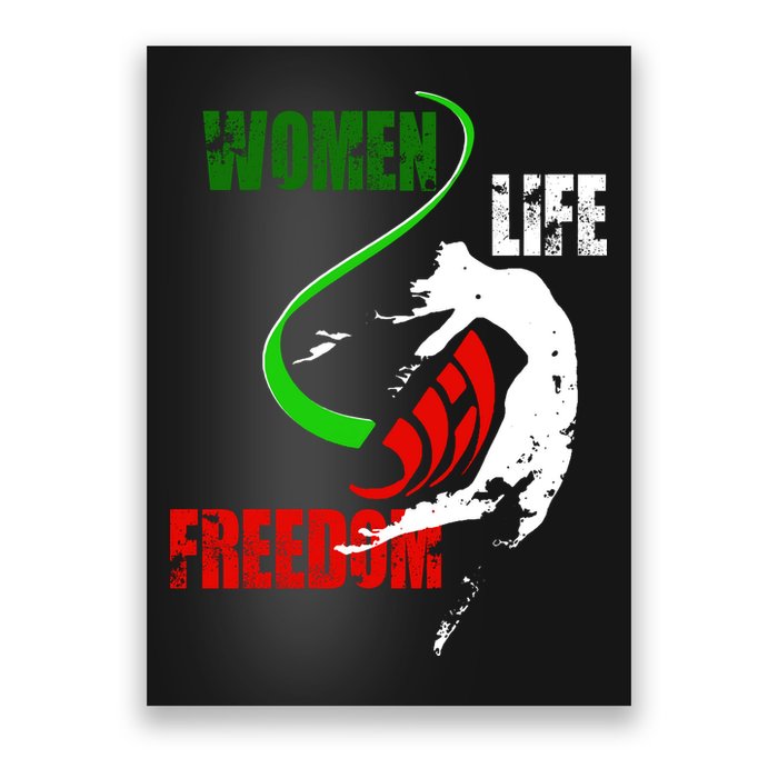Women Life Freedom Iran Protest Poster