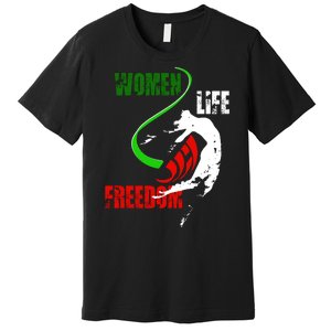 Women Life Freedom Iran Protest Premium T-Shirt