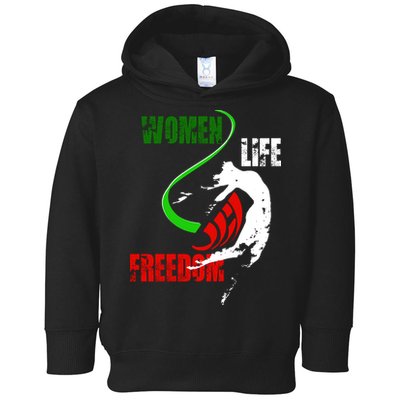 Women Life Freedom Iran Protest Toddler Hoodie
