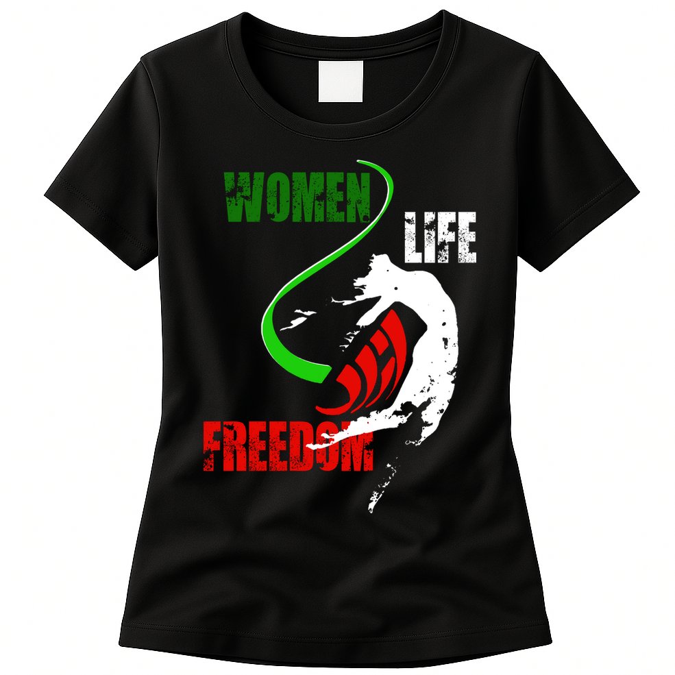 Women Life Freedom Iran Protest Womens T-Shirt
