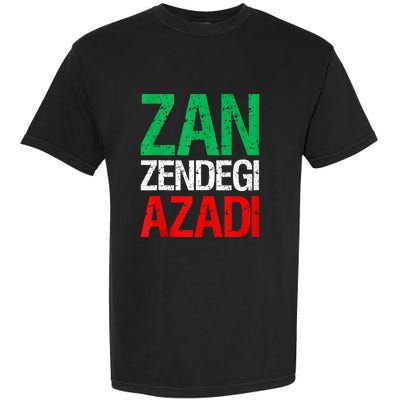 Woman Life Freedom Iran Zan Zendegi Azadi Persian Garment-Dyed Heavyweight T-Shirt