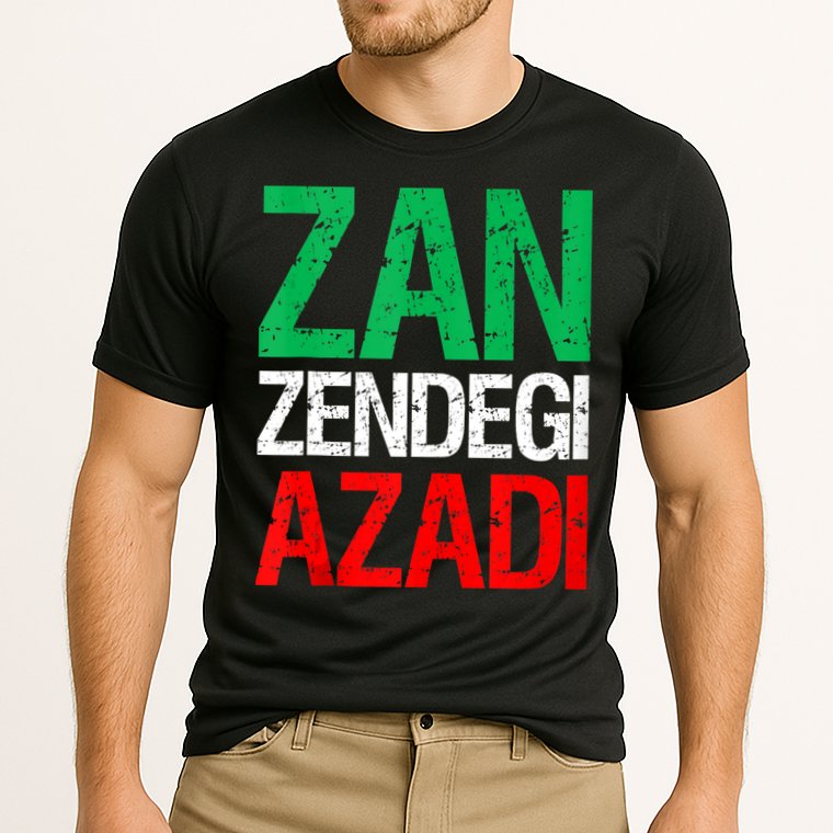 Woman Life Freedom Iran Zan Zendegi Azadi Persian Performance Shirt