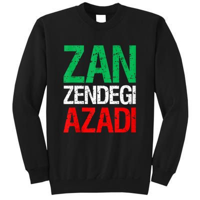 Woman Life Freedom Iran Zan Zendegi Azadi Persian Sweatshirt