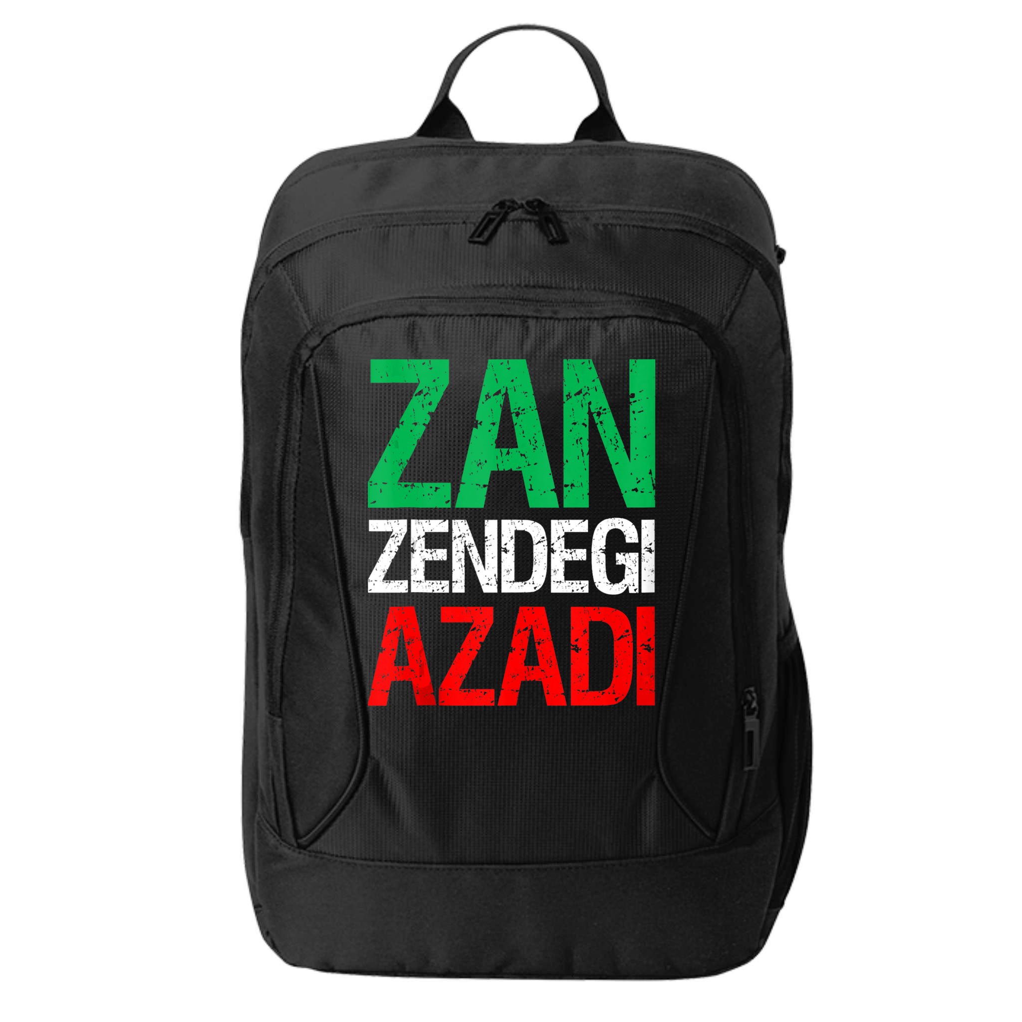Woman Life Freedom Iran Zan Zendegi Azadi Persian City Backpack