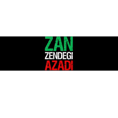 Woman Life Freedom Iran Zan Zendegi Azadi Persian Bumper Sticker