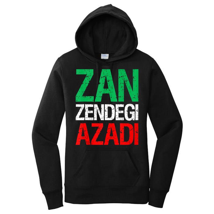 Woman Life Freedom Iran Zan Zendegi Azadi Persian Women's Pullover Hoodie