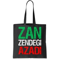 Woman Life Freedom Iran Zan Zendegi Azadi Persian Tote Bag