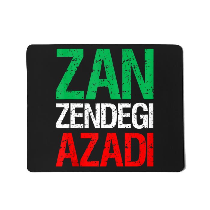 Woman Life Freedom Iran Zan Zendegi Azadi Persian Mousepad