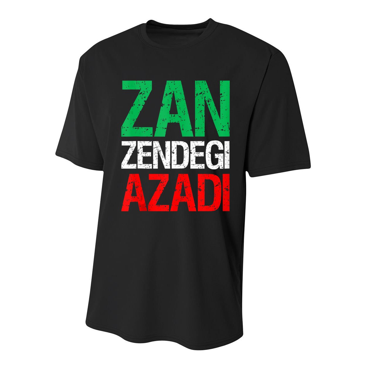 Woman Life Freedom Iran Zan Zendegi Azadi Persian Youth Performance Sprint T-Shirt
