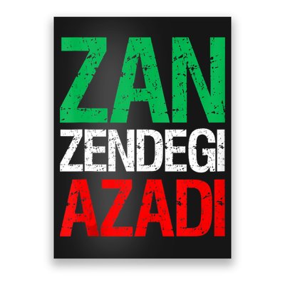 Woman Life Freedom Iran Zan Zendegi Azadi Persian Poster