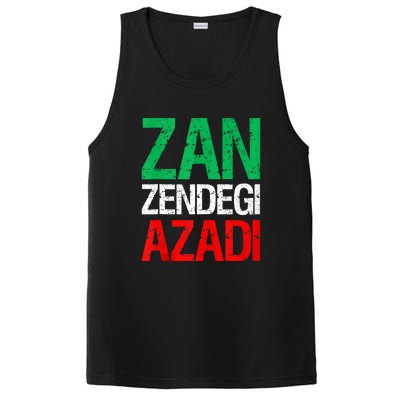 Woman Life Freedom Iran Zan Zendegi Azadi Persian PosiCharge Competitor Tank