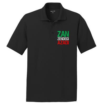 Woman Life Freedom Iran Zan Zendegi Azadi Persian PosiCharge RacerMesh Polo