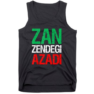 Woman Life Freedom Iran Zan Zendegi Azadi Persian Tank Top